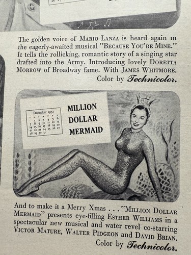 1952 Modern Screen Magazine - Liz Taylor Cover - Classic Hollywood Collectible - Bild 7 von 7