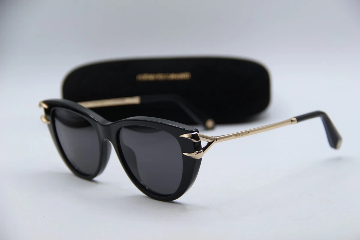 NEW ROBERTO CAVALLI SRC031 COL. 0700 BLACK GOLD AUTHENTIC 