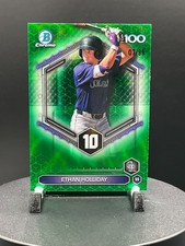 2026 Bowman Chrome Scouts Top 100 Ethan Holliday Green Refractor 07/99