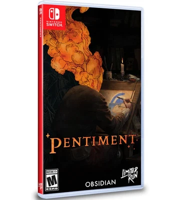 Pentiment Nintendo Switch Limited Run Games #229 US NEW