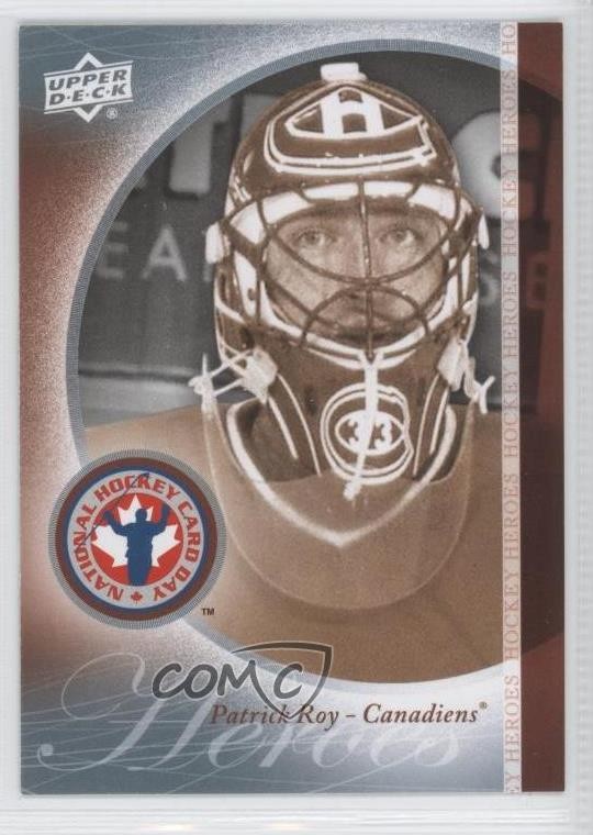2010 Upper Deck Card Shop Promotion National Hockey Day (Canada) Patrick Roy 0a1