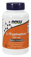 NOW Foods L-Tryptophan (L-Tryptophan) 500 Mg - 60 Vegane Kapseln