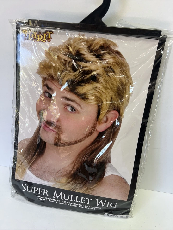 Blonde Mullet假发 — 第 2/4 张图片