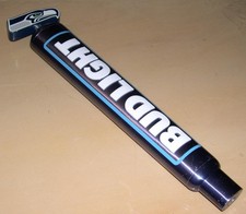 Bud Light Metal Tap Handle, Seattle Seahawks Logo, 13 1/2"