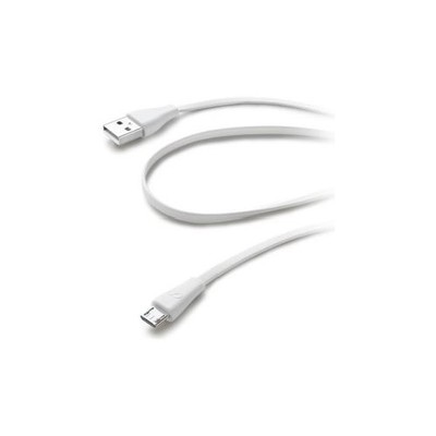 Cellularline USB Data Kabel Farbe - Micro USB Datenkabel Bunt E IN Material
