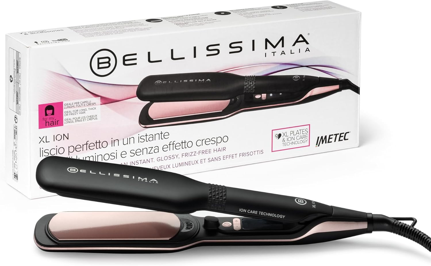 Imetec XL ION: La Migliore Piastra Capelli per Mamme Sempre in Ritardo
