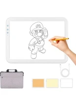 A4 Rechargeable Light Pad with Bag,Eye-Friendly 8860 LUX Tracing Light Box,Ty...