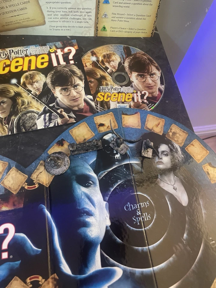 ScreenLife Scene It? Harry Potter The Complete Cinematic Journey DVD Board Game - Image 3 of 4