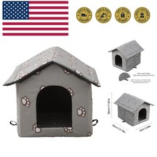 Outdoor Cat House, Cat Houses for Outdoor Cats, Weatherproof Warm and Insulat...