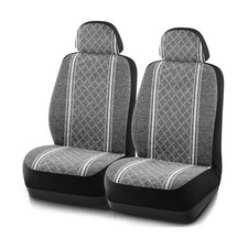 Bucket Seat Covers Low Back Jacquard,Universal Fit for Cars, Trucks, SUVs,Vans
