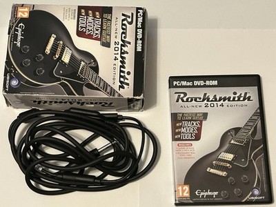 Ubisoft Rocksmith 2014 Edition PC/Mac DVD-ROM w/ Real Tone Cable *read desc*