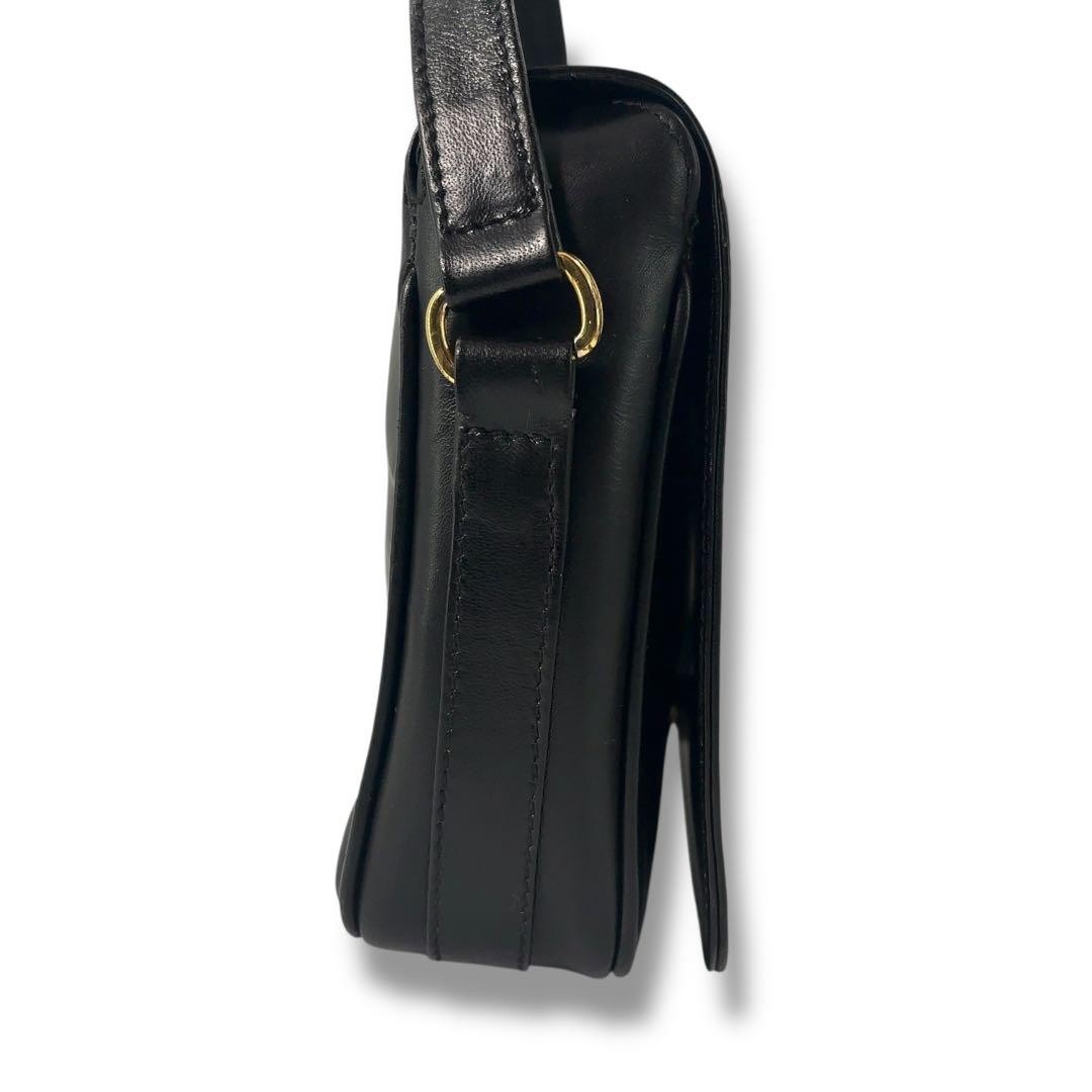 Borsa a tracolla Yves Saint Laurent YSL borsa per fotocamera in pelle con logo nera a tracolla