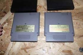 AUTHENTIC NINTENDO NES DRAGON WARRIOR 1 AND 2 GAMES TESTED FREE SHIPPING