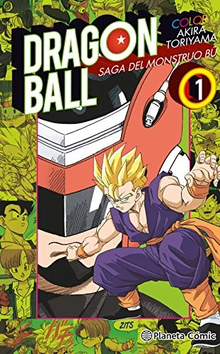 Dragon Ball Color Bu 1, Saga del mostruo Bu - Spanish Language Paperback NEW Tor
