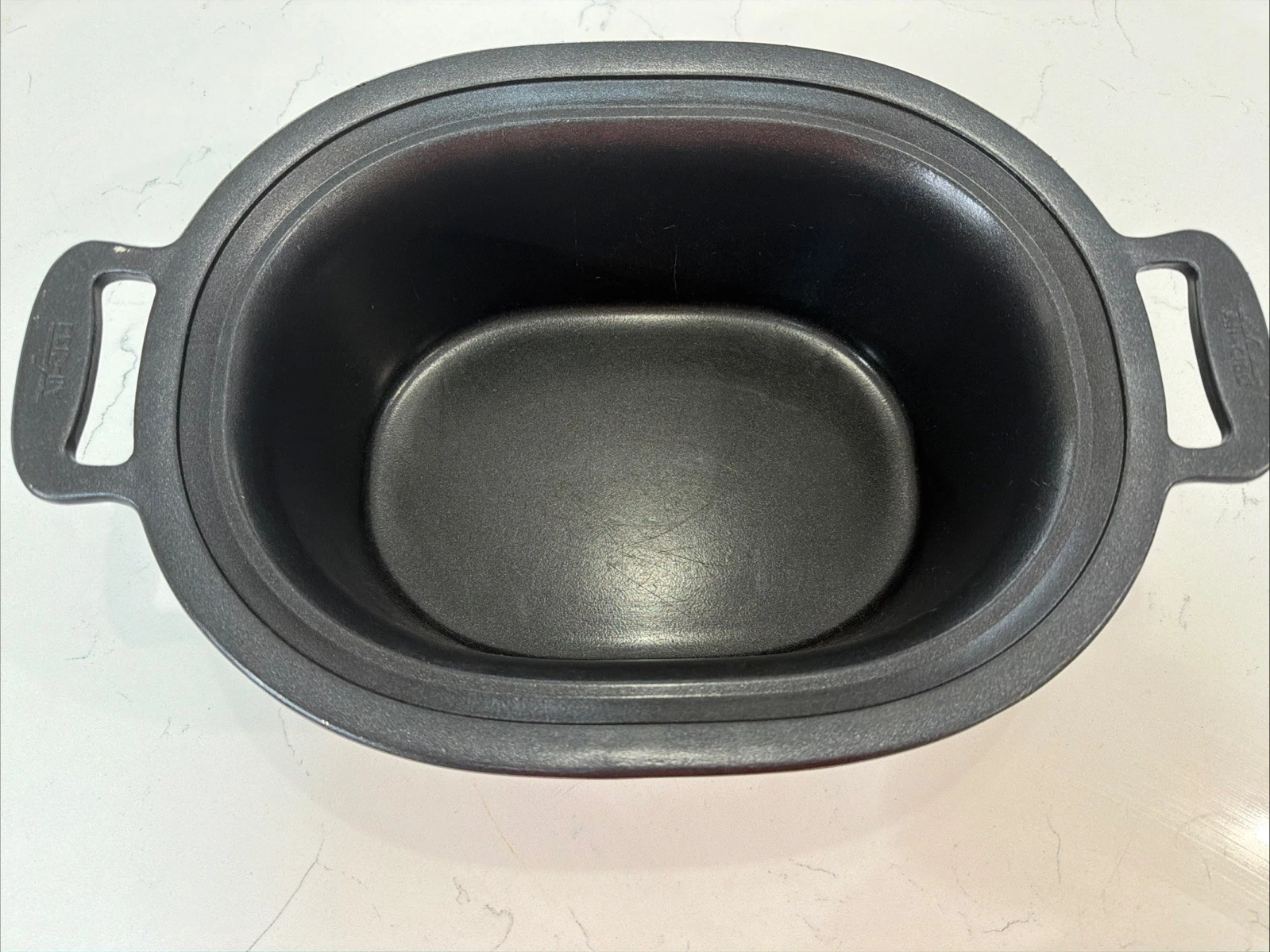 ALL-CLAD 7 Quart Slow Cooker Coated Aluminum Crock Inner Pot ONLY