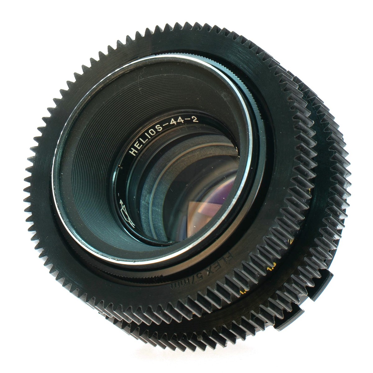 Helios-44-2 58mm F2 Cine Mod Lens RARE KMZ Verision w/ FT Scale
