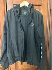 BILLABONG Men's TRADEWINDS Windbreaker Jacket Black Medium