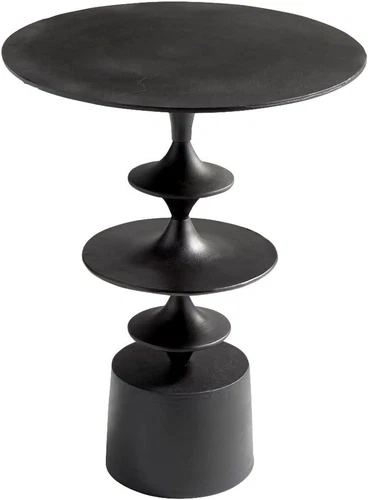 Eros 25.75" Bronze Finish Table - Elegant Home Accent - Picture 7 of 7