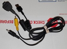 Sony Multi Use USB AV Cord for Cyber-shot DSC-H50 DSC-W35 DSC-W50 DSC-W55 Camera