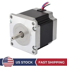 STEPPERONLINE Nema 23 Stepper Motor 179oz.in 2.8A φ0.25"  L=56mm CNC Mill Router