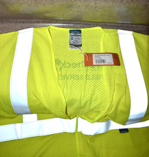 PORTWEST UMV21 - Modaflame Hi-Vis ARC FR Mesh Vest Yellow Size XXL