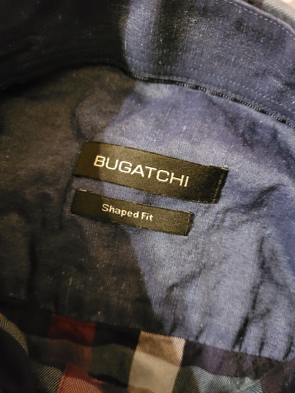 BUGATCHI  Multicolor Plaid Button Front Shirt Men… - image 2