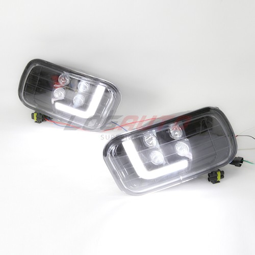 For Dodge Ram 3500 2500 1500 2009-12 LED Front Fog Lamp White Driving Headlight - Foto 8 di 11