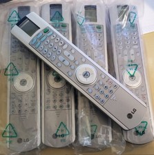 LOT of 5 LG TV Remote Controls 6710T00009B Replacement Silver