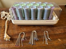 REMINGTON Smart Setter 20 multi color Hot Rollers Curlers H-1046 w/new clips