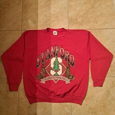Vintage 90's Stanford University Sweatshirt Cardinal Crewneck