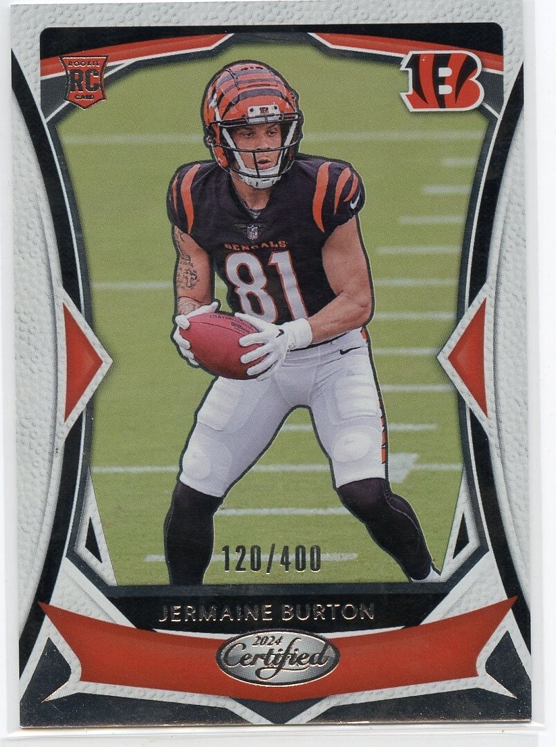2024 PANINI CERTIFIED Football JERMAINE BURTON SP /400 #158