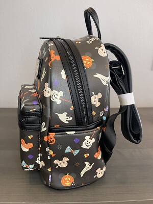 Disney Parks Mickey Halloween Snacks Treats Loungefly  display picture 3