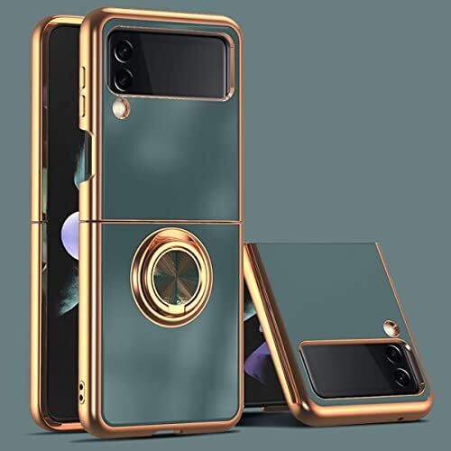 Electroplated Magnetic Ring Holder Case, 360 Degree with Rotation Metal Finger R - 第 1/6 張圖片
