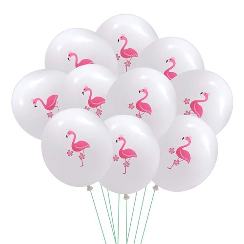 10 Pcs Chic and Stylish Balloons Pink Ribbon Decorations Festive
