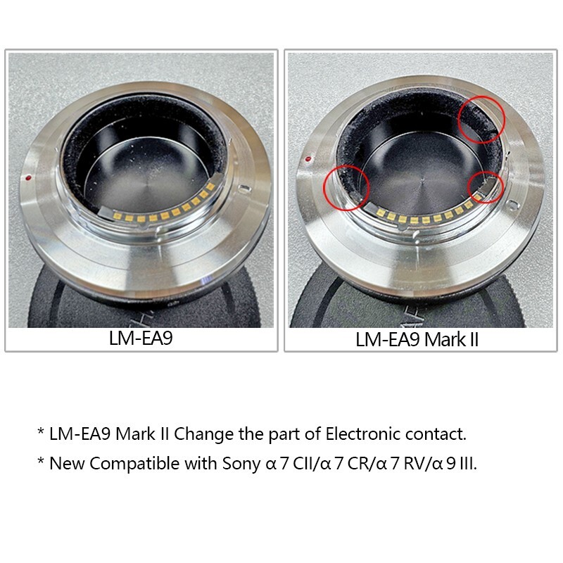 Techart LM-EA9 Mark II Auto Focus Lens Adapter for Leica M Lens to