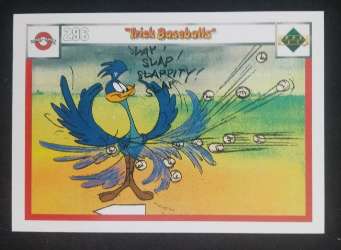 1990 Upper Deck Looney Tunes Comic Ball Card #296/299