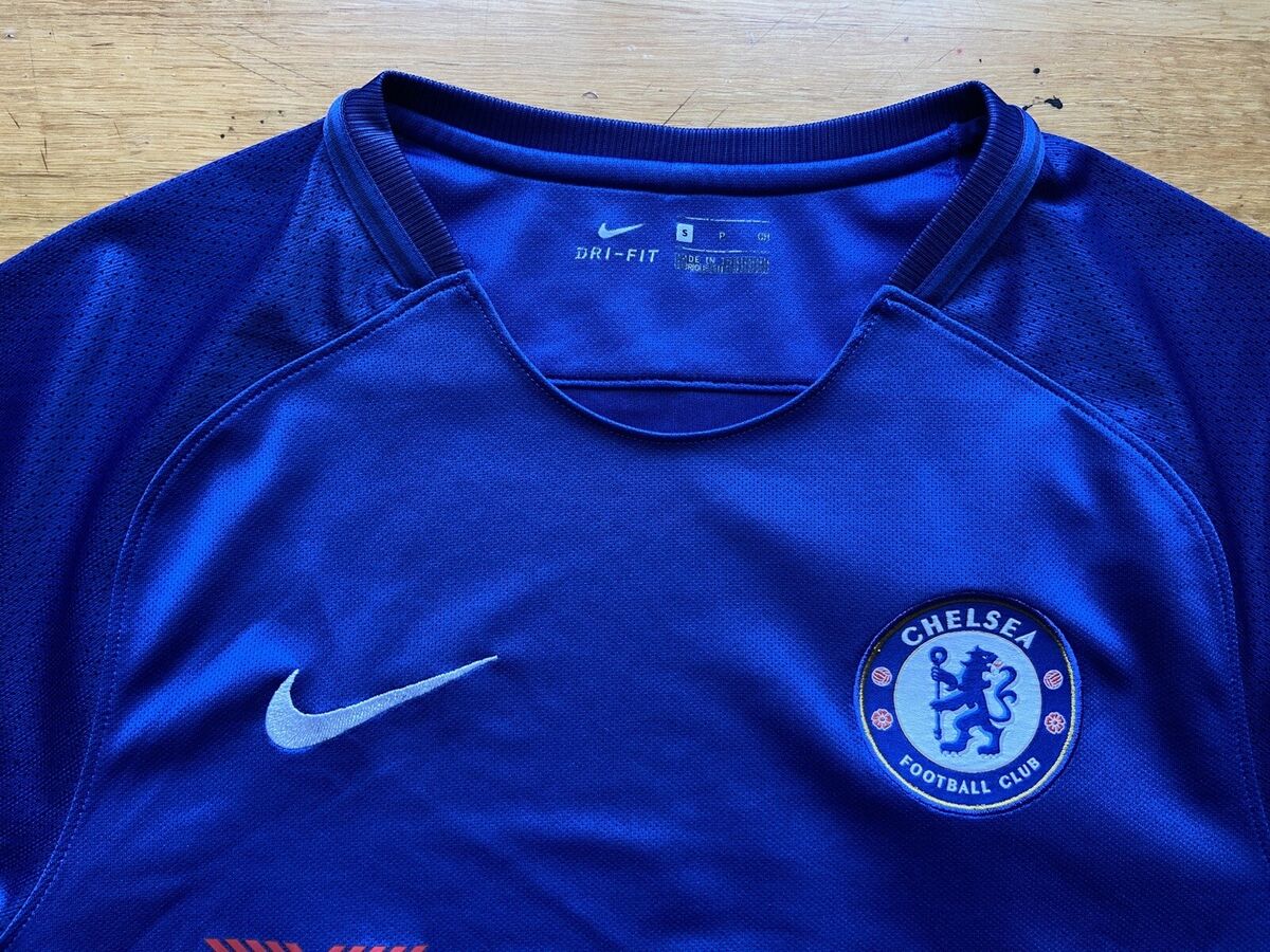 CHELSEA 2017 2018 HOME FOOTBALL SHIRT SOCCER JERSEY NIKE CHELSEA 2017 2018 HOME FOOTBALL SHIRT SOCCER JERSEY NIKE