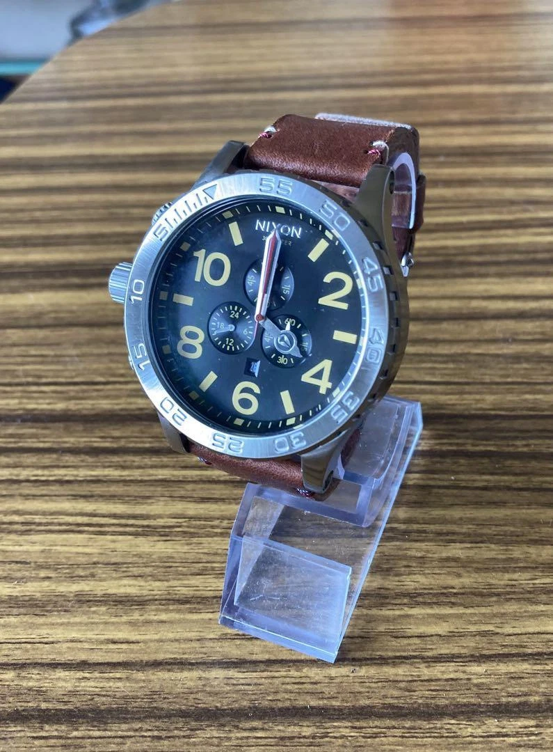 Nixon 51-30 Chrono Leather A124-019