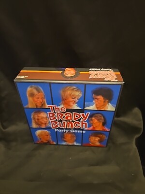 The Brady Bunch Party Game.  3D Box 1970's Sitcom Board Game Sealed Unopened!