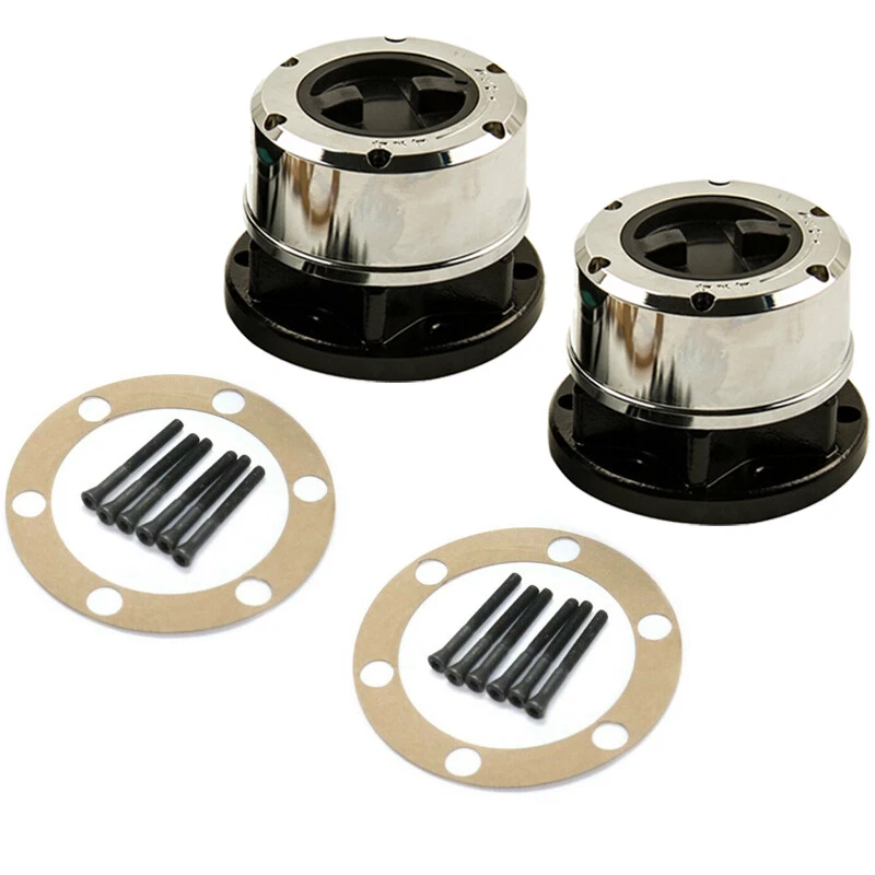 NUEVO par de 2 bujes de bloqueo para Nissan Pathfinder Frontier Xterra Titan D21 Foto 2 de 4