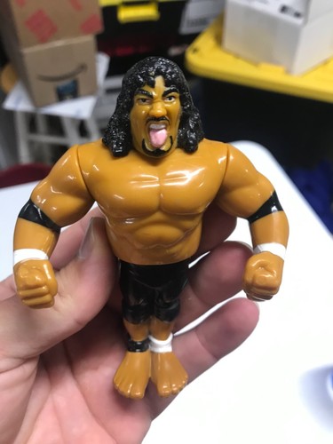 WWF Hasbro Samu the Headshrinker the Headshrinker ...
