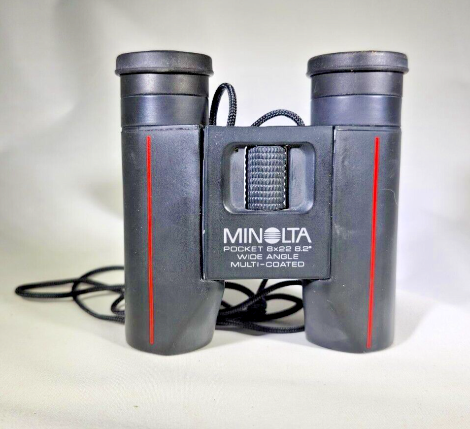 Minolta Pocket 8x22 8.2 Wide Angle Multi-Coated Binoculars MK