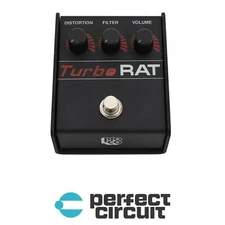 Pro Co Turbo RAT Distortion Pedal EFFECTS - NEW - PERFECT CIRCUIT