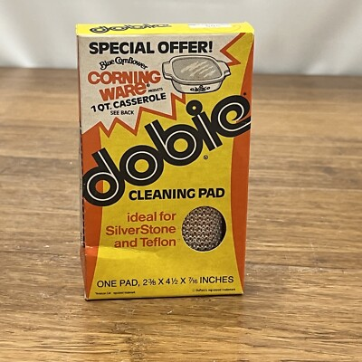 #ad VTG 1983 Purex Dupont Cleaning The Original Pad Dobie Corning Ware Advertising $5.98