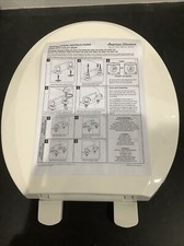 American Standard Round Toilet Seat Snap-Off Linen Finish 5259B65D.222