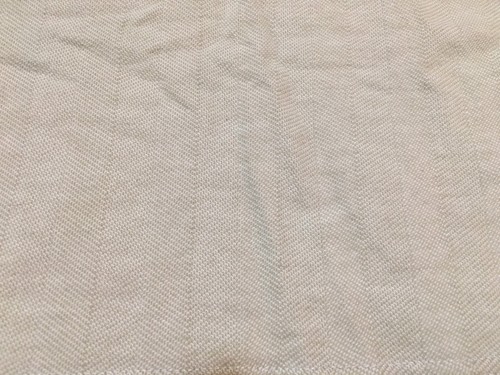 Pebble Beach Large Striped Off White Polo Shirt Golf Great Shape! Fast Shipping! - Picture 3 of 8