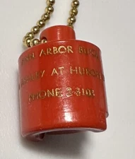 Vintage Ann Arbor Michigan Buick Dealership Auto Car Dealer Coin Holder Keychain