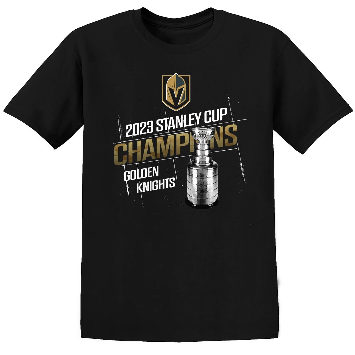 Vegas Golden Knights 2023 Stanley Cup Champions T-Shirt Adult and Kids  sizes