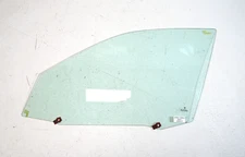 Front Left Driver Side Door Window Glass Panel Green Unit OEM BMW E46