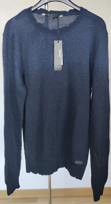 SISLEY Pullover Herren Gr. EU XL 100% Wolle.NEU!